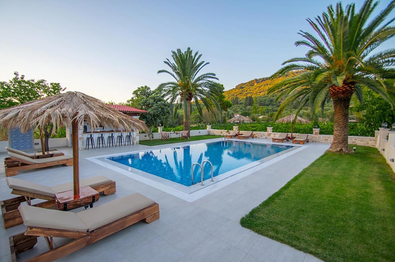 Zissis Villa & Pool 5Min Drive To Beach Kato Yerakarion Exteriér fotografie