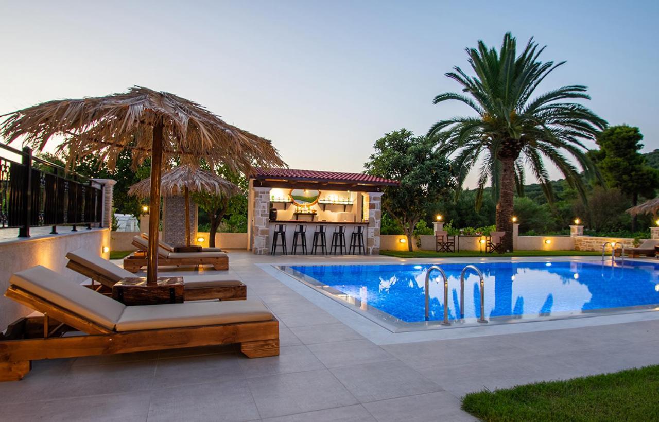 Zissis Villa & Pool 5Min Drive To Beach Kato Yerakarion Exteriér fotografie